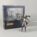 Attack on Titan Action Figure Figma 446 Erwin Smith Figures Anime 15cm Collection Movable Shingeki no Kyojin Model Toys Gifts