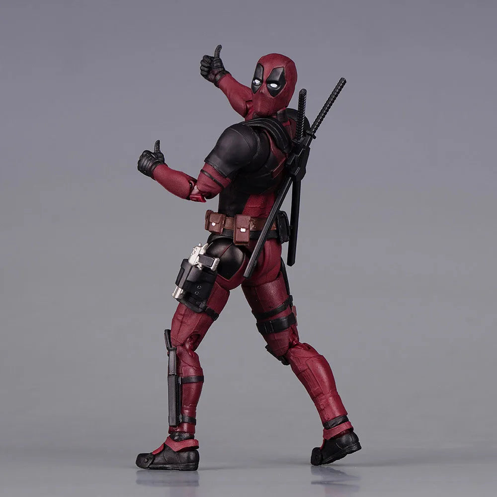 SHF X-Men Deadpool 2 Articulated Joints Moveable Action Figure Toys PVC Doll Collection Model Gift