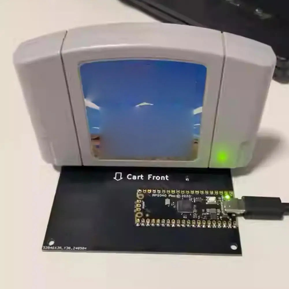 For N64 Game Card Reader For N64 Game Card Dump Game Console Card Dumper Read Rom/Archive Data Type-c Data Cable Q6A6