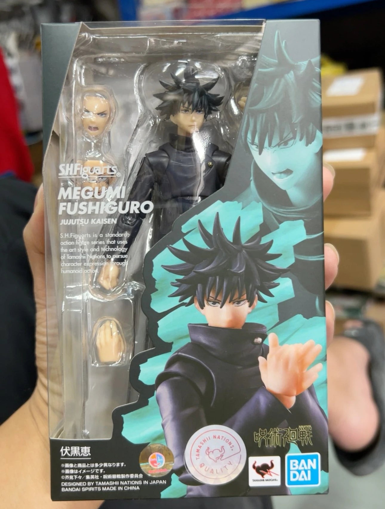 100% Original SHFiguarts Jujutsu Kaisen Action Figures Set - Aoi Satoru Gojo Itadori Yuji Fushiguro Megumi Ryomen Sukuna