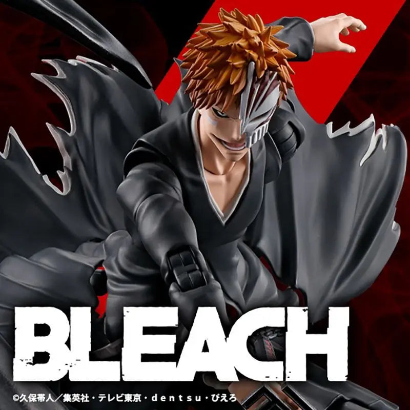 Original BANDAI S.H.Figuarts BLEACH Kurosaki Ichigo GETSUGATENSHO PVC Action Figure Model Genuine Collector Figurine Toy Gift