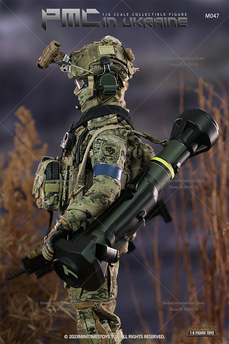 In Stock mini times toys M047 1/6 Scale PMC Mercenary Military Warfare Male Soldier Full Set 12'' Action Figure Doll Collection