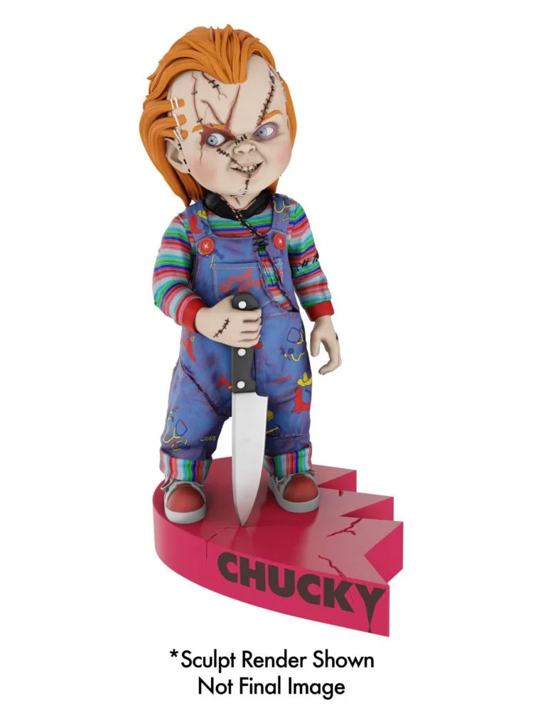 NECA Bride of Chucky Ghost Kid / Tiffany Shaking Head Doll Base Connection Version 7'' Action Figure Original Doll Decoration