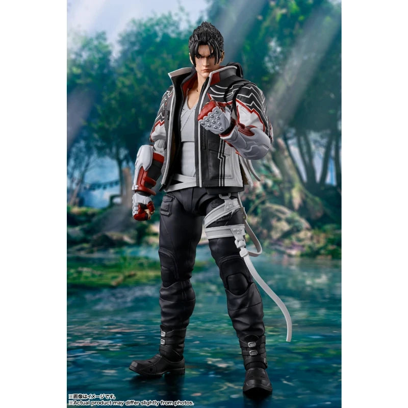 Original In Stock Bandai S.H.Figuarts SHF Tekken 8 Jin Kazama Animation Action Figure Toy Gift Model Collection Hobby