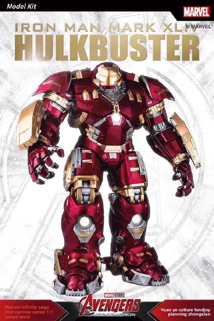 Toy Iron Man Action Figure MK42- 1/12 Scale Mark Hulkooster Hulkbuster Armor Assembly Model Toy for Collectors And Xmas Gifts
