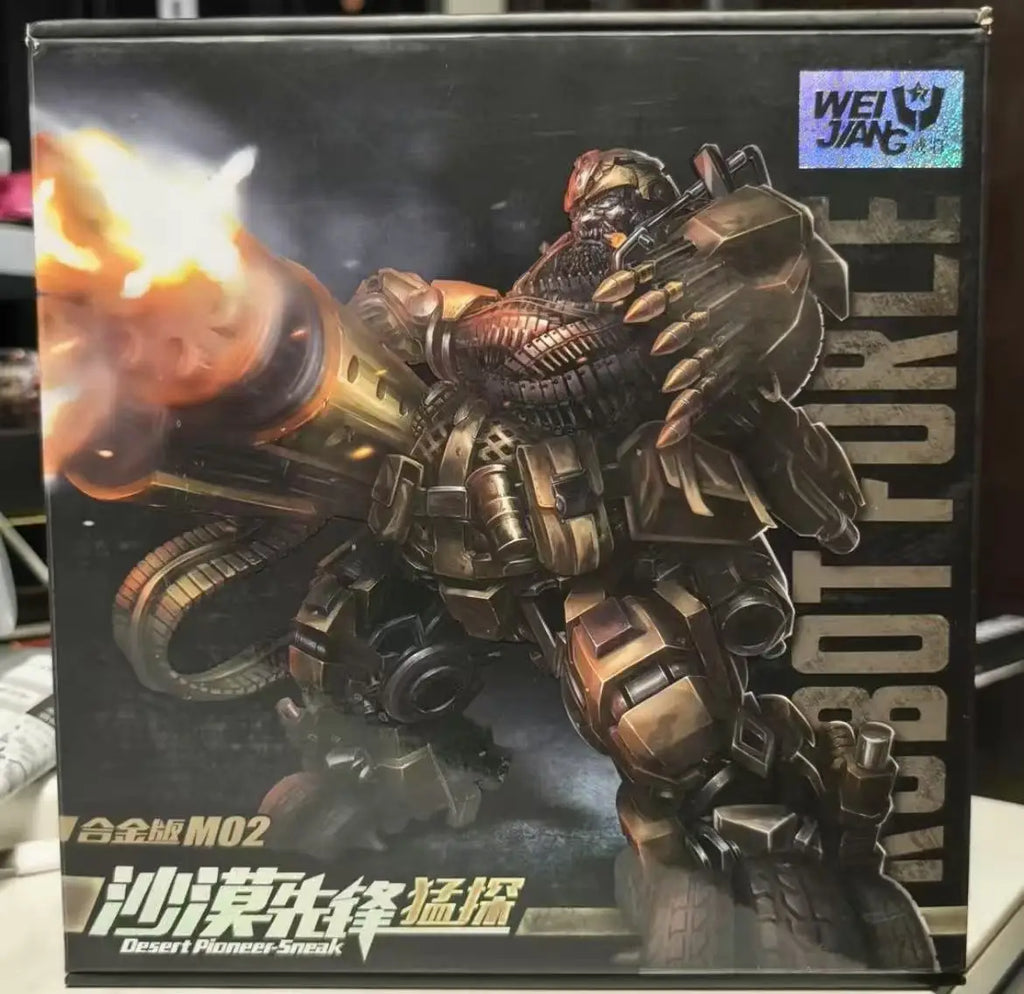 In stock WJ M02 Hound M-02 Colored Emerald Green with Kaha Action Fight Fige Collection Chift