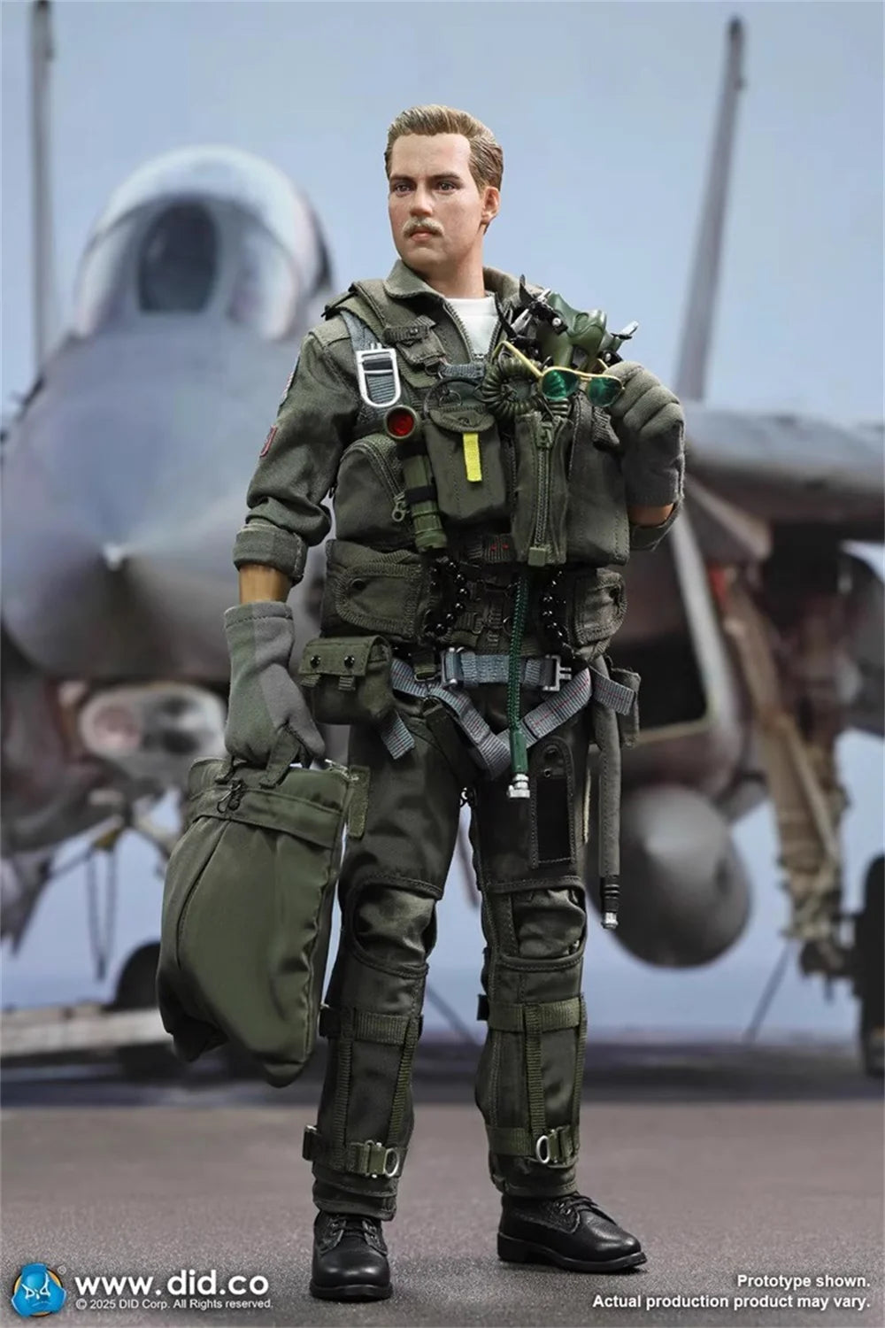 In Stock For Sale 1/6 DID MA80182 The Friend Tom Cruise F14 US. Handsome Guy Soldier Full Set Moveable Action Figure Collect