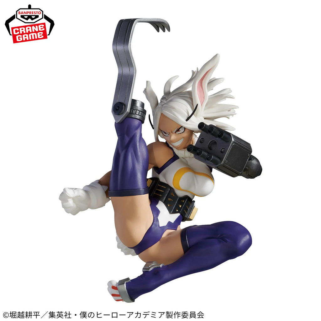 Original BANDAI My Hero Academia Mirko THE Amazing Heroes Plus Action Figure Toy Boku no Hero Academia PVC Model Collection Doll