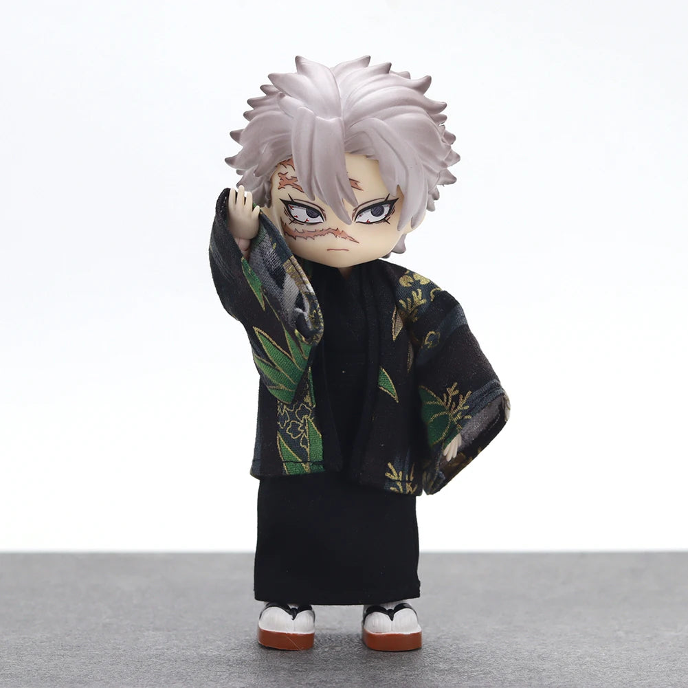 Demon Slayer OB11 Doll Mitsuri Kanroji Muichiro Tokito BJD Movable Joints Anime Figures Complete Full Set Anime Merchandise Toy