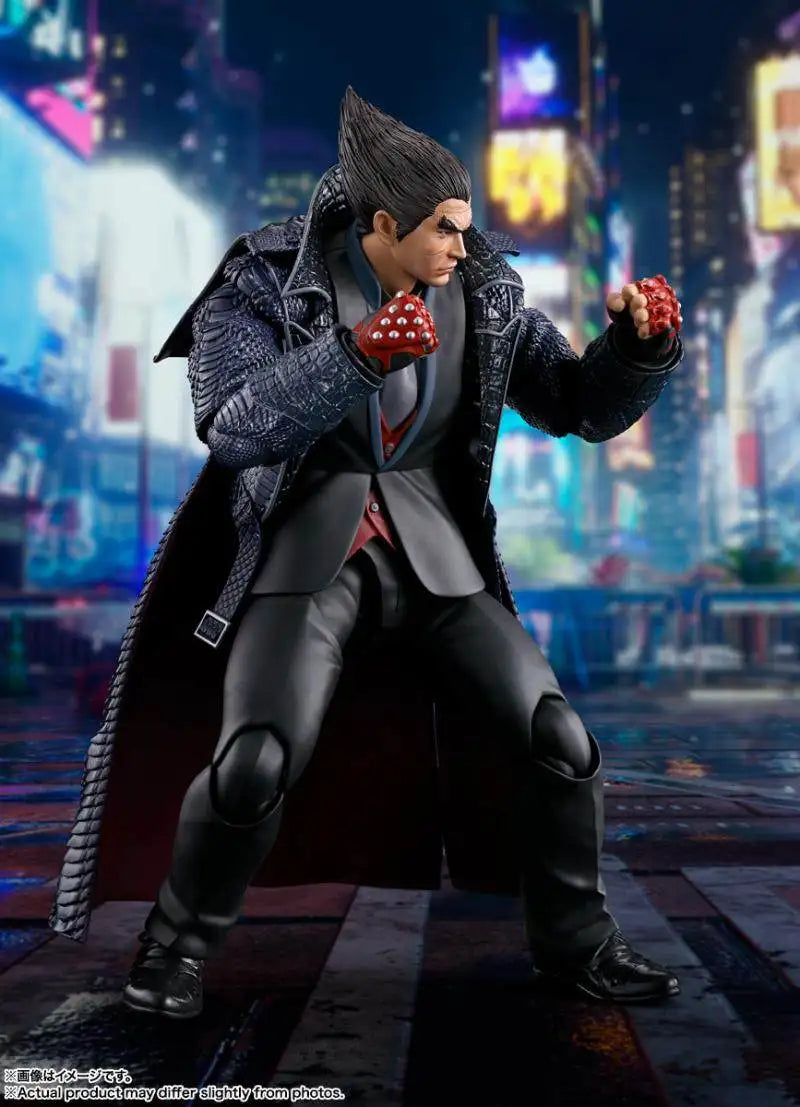 In Stock Bandai Soul SHF Tekken 8 Mishima Kazuha Movable Finished Products Figures Movable Doll Collection Gifts