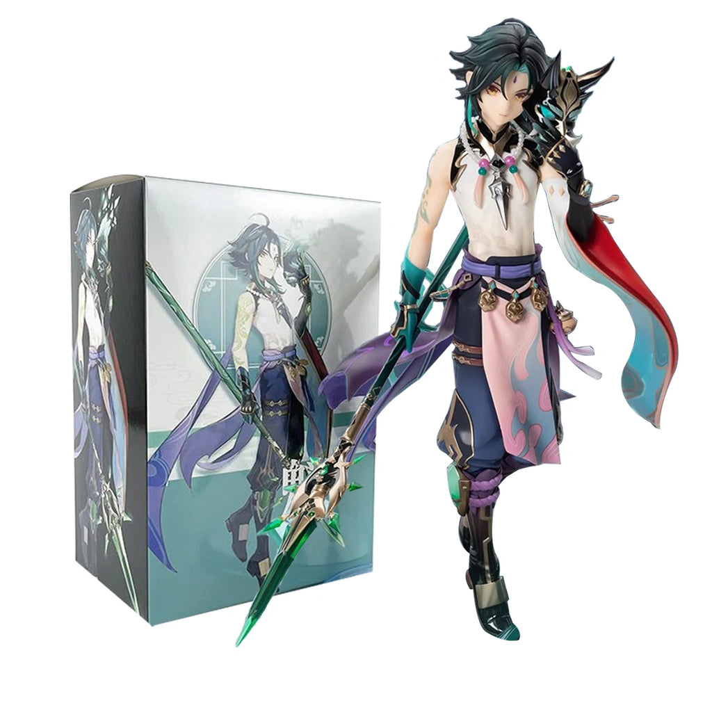 Anime Figur Genshin Impact Xiao Vigilant Yaksha Genshin Impact Klee Actionfigur Paimon Qiqi Figur Sammlerpuppe Spielzeug