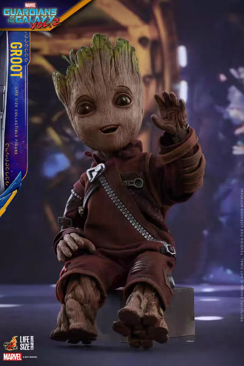 【MT】Original Hottoys LMS004 Marvel Guardians of The Galaxy Vol. 2 GROOT LIFE SIZE COLLECTIBLE FIGURE