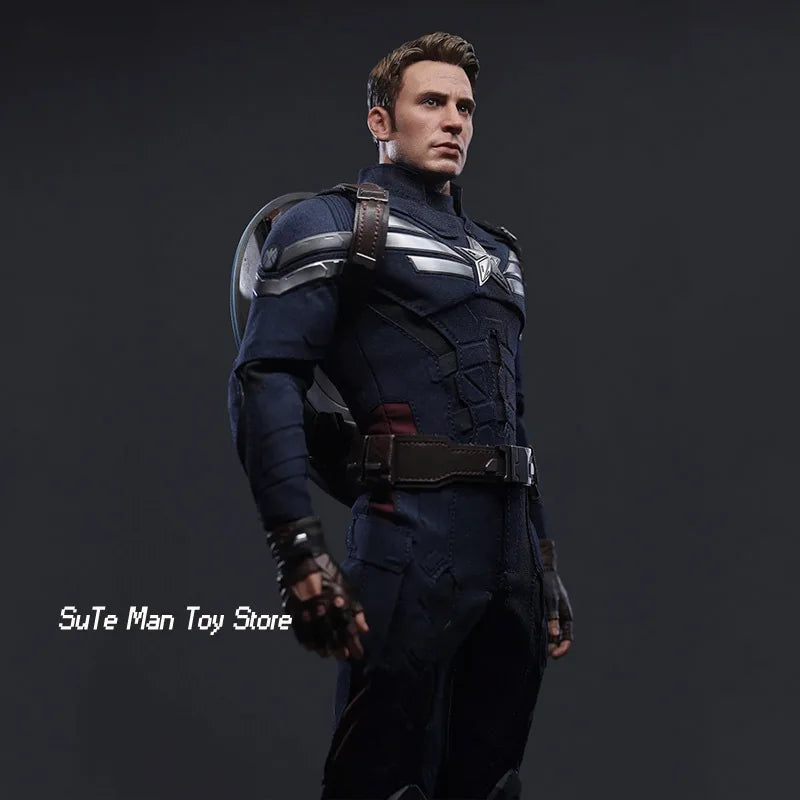 Original Hot Toys MMS783 Captain America 1/6 Scale Collectible Action Figure Stealth S.T.R.I.K.E. Suit 2.0 Ornament Toy Gift