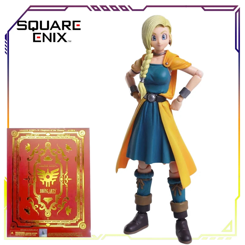 SQUAREENIX Original BRING ARTS Dragon Quest Series Anlina\Bianca\Flora\Camus\Terry Anime Action Figure Model Toys Gifts Fo Boys