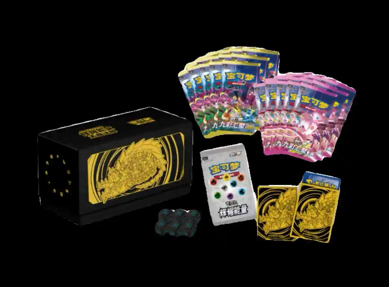 Original PokéM0n Trading Ptcg Cards Game Simplified Chinese 8.0 Charizard Vstar Mewtwo Collect Suit Gift Box Child Gift In Stock