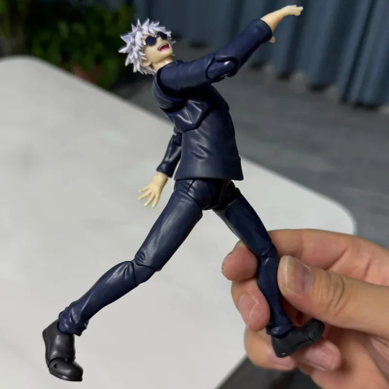 In Stock Genuine Bandai S.H.Figuarts Jujutsu Kaisen Satoru Gojo Anime Action Figure Birthday Gift Surprise Collectibles