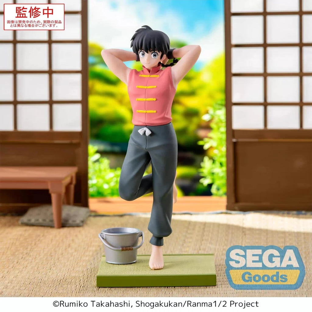 Original 13-18cm Ranma Nibun-No-Ichi  1/2 Ranma Tendou Akane Shampoo Animation Anime Figure Model Desktop Decoration Toys