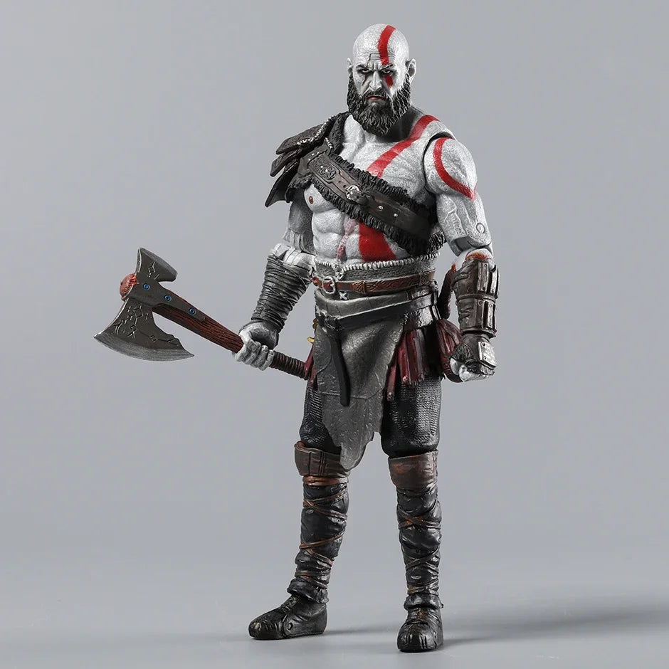 God of War Kratos Atreus Action Figure PVC Toys Collection Model Doll