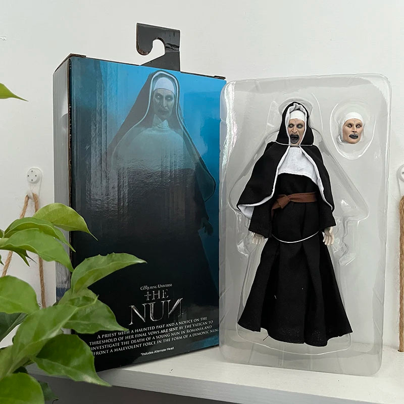 NECA The Nun The Conjuring Series Horror Action Figure Toys Hallowen Present Hobby Collection Face Changable Decor