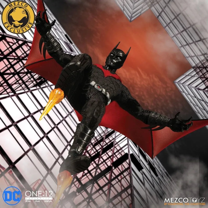 Mezco Original 1/12 Finished Product Movable Exquisite Figurine Series Batman Beyond Anime Toys Model Festival Gift for Boys