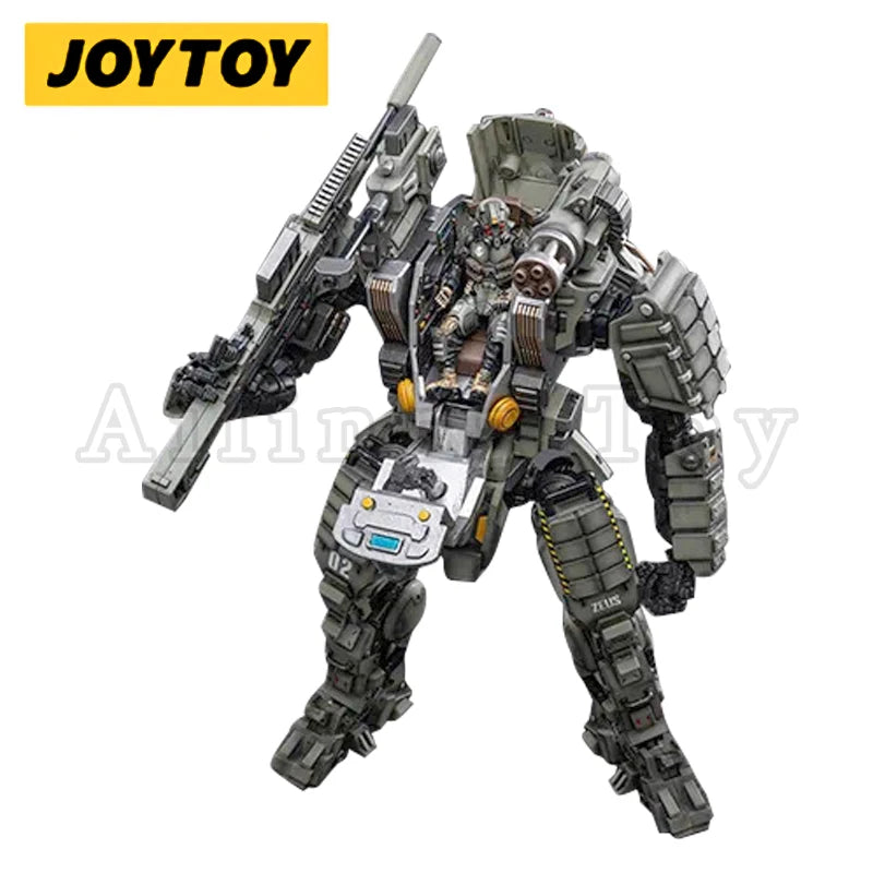 JOYTOY 1/18 Action Figure Mecha New Zeus Mecha Heavy Firepower Model Anime Collection Model Toy Gift