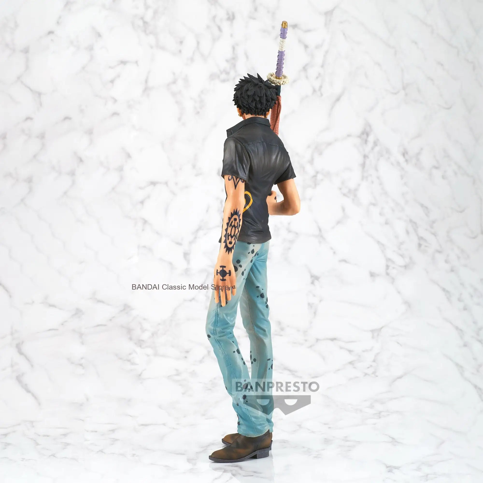 In Stock Original Genuine BANPRESTO SMSP SUPER MASTER STARS PIECE TRAFALGAR LAW THE BRUSH Model Action Toy 30cm