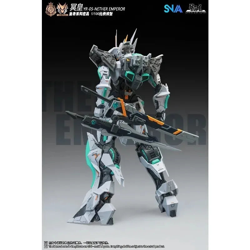 SNAA Original Emperor Series YR-05 NETHER EMPEROR  Action Figure Toys for Boys Girls Kids Gift Assembly Model Collectible