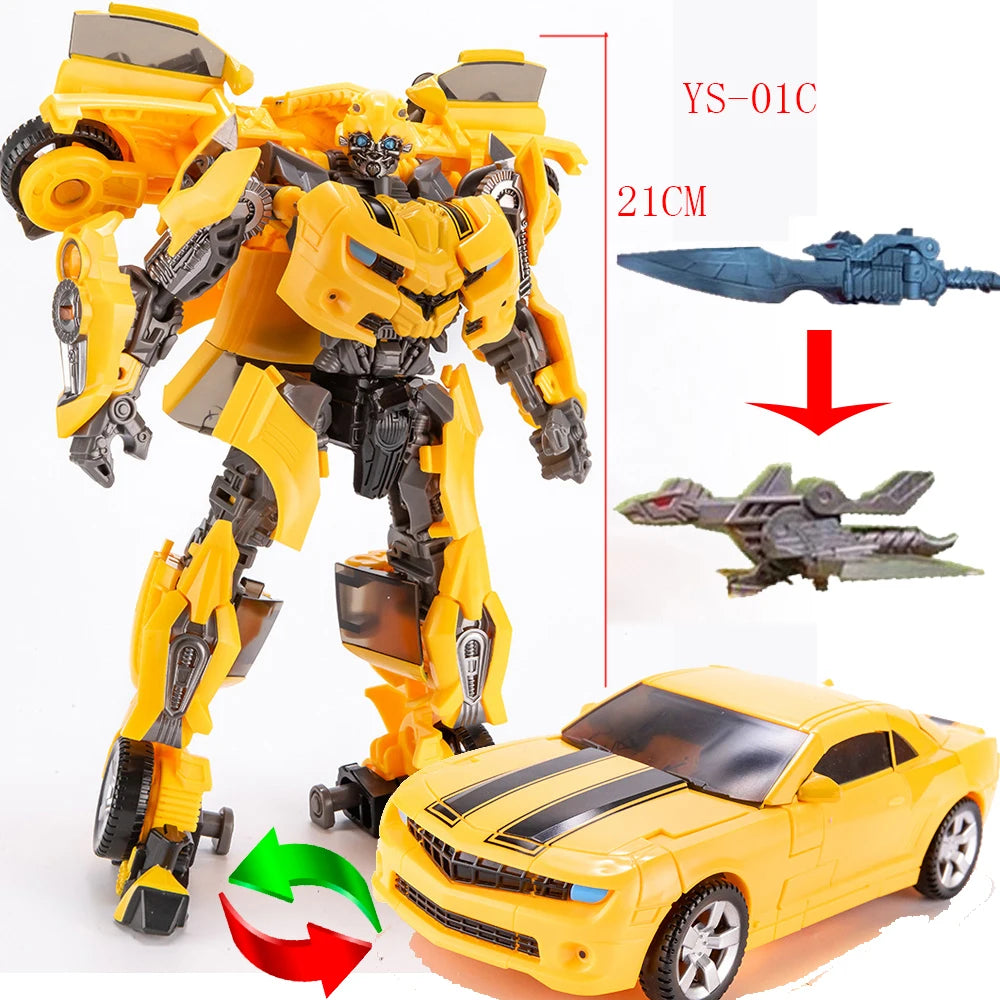 Transformationsspielzeug BMB-Serie Robotermodell Grimlock Hound Ironhide Ratchet Bumblebe Sideswipe Breakdown Optimus Commander Figur