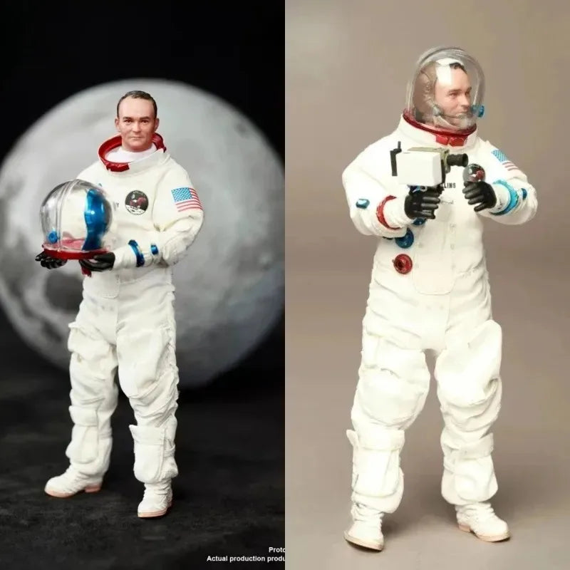 In Stock DID 1/12 Scale Toys American Moon Landing Astronaut Action Figure 6-inch Male Soldier Full Set Collection Model