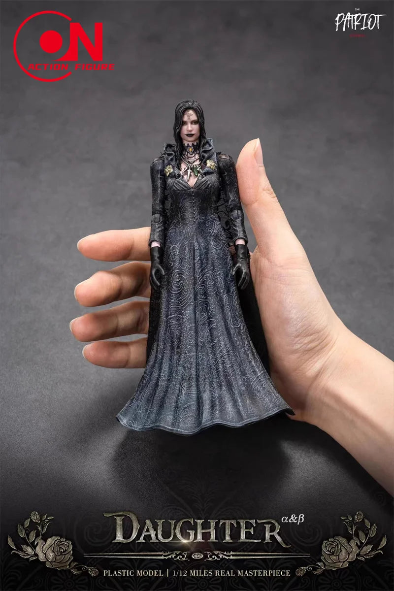 In Stock Patriot studio 1/12 Daughter Bela Dimitrescu Double Head Action Figure Doll Female Soldier Action Figurine Model Toy