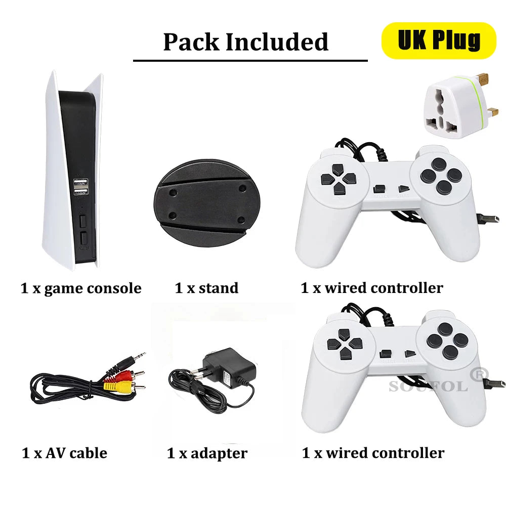 Game Station 5 Video Game Console With 200 Classic Game 8 Bit TV Consola Retro Handheld Kids USB Wired Gaming Player AV Output