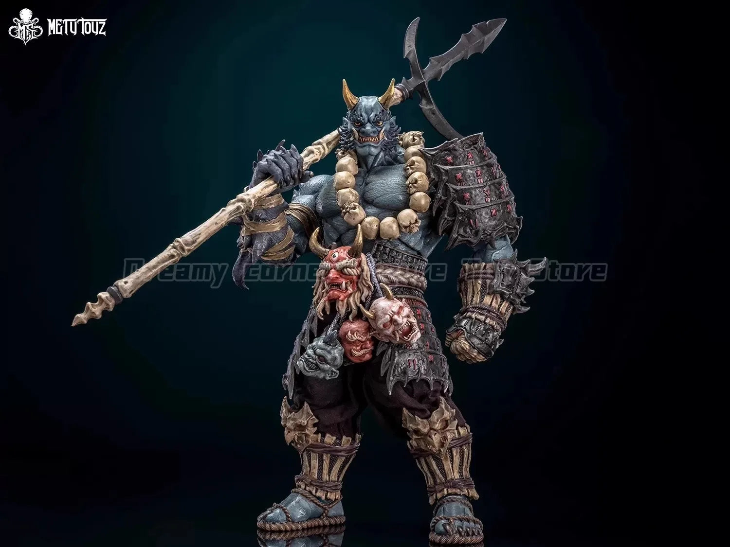 【Pre-sale】Original Mety Toyz Demon Slayer Shura Takigawa Oni Samurai 1/10 Action Figure Toy Model Collection
