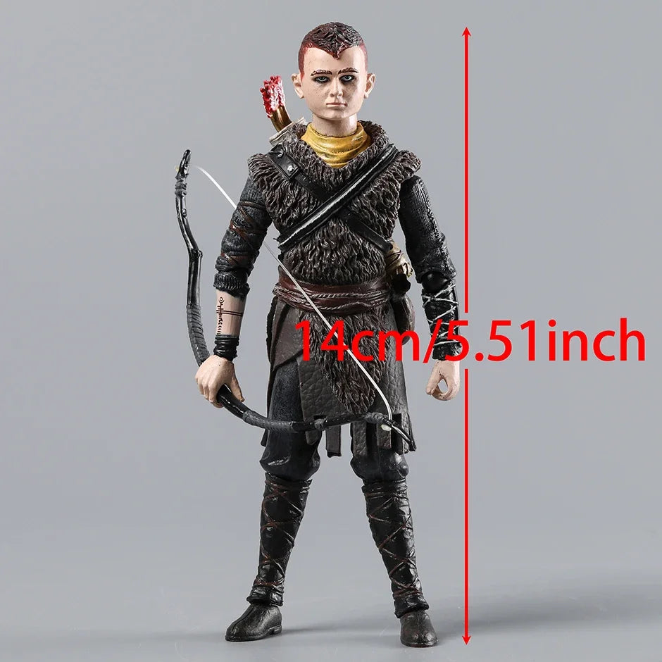 God of War Kratos Atreus Action Figure PVC Toys Collection Model Doll