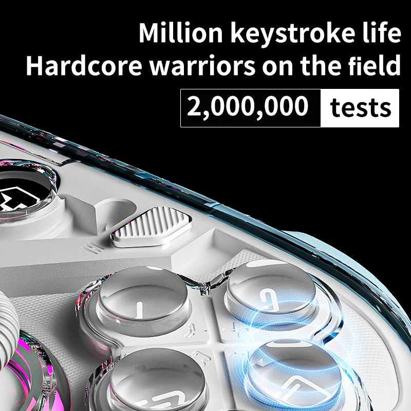 Aolion K10 For Switch 2 Gaming Controller With Charging Dock RGB Wireless Gamepad Hall Joystick Trigger For NS Switch/PC/Phone