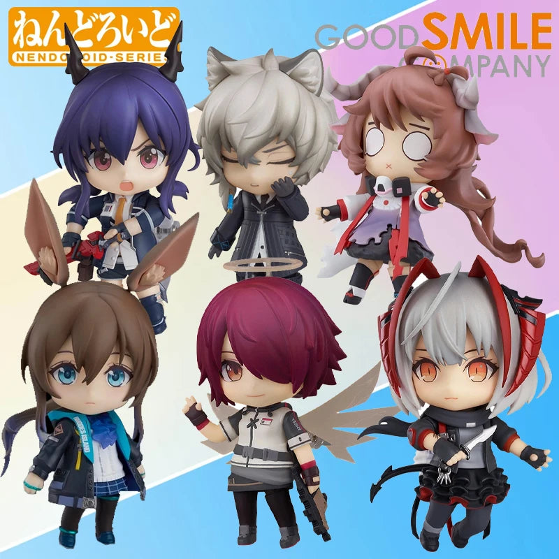 GSC Genuine Nendoroid Series Arknights Game Model 1422 Chen，1521  Eyjafjalla，1375 Finished Model Toys Collection