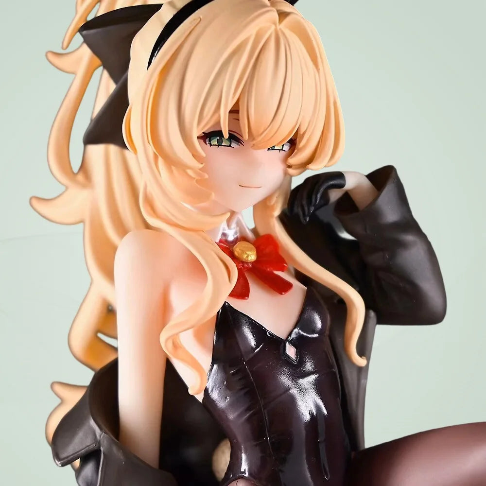 21cm Blue Archive  Professor Niyaniya Bunny Girl Anime Handmade Model Action Figures Desktop Case Decoration Ornament Gift