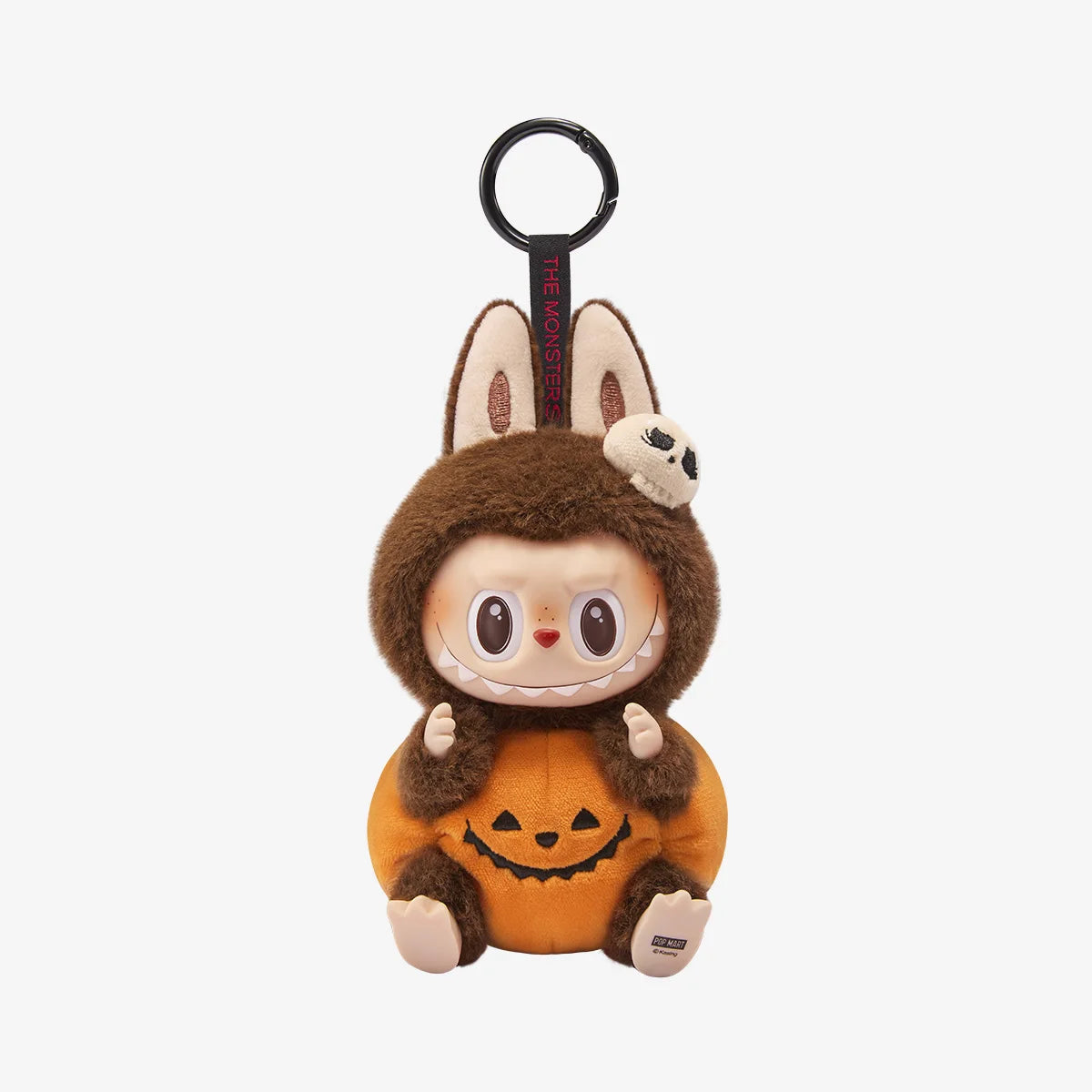 POPMART Labubu Halloween Vinyl Kürbis Skurrile Karneval Vinyl Puppe Anhänger Kollektion Zuhause Trendiges Überraschungs-Halloween-Geschenk auf Lager