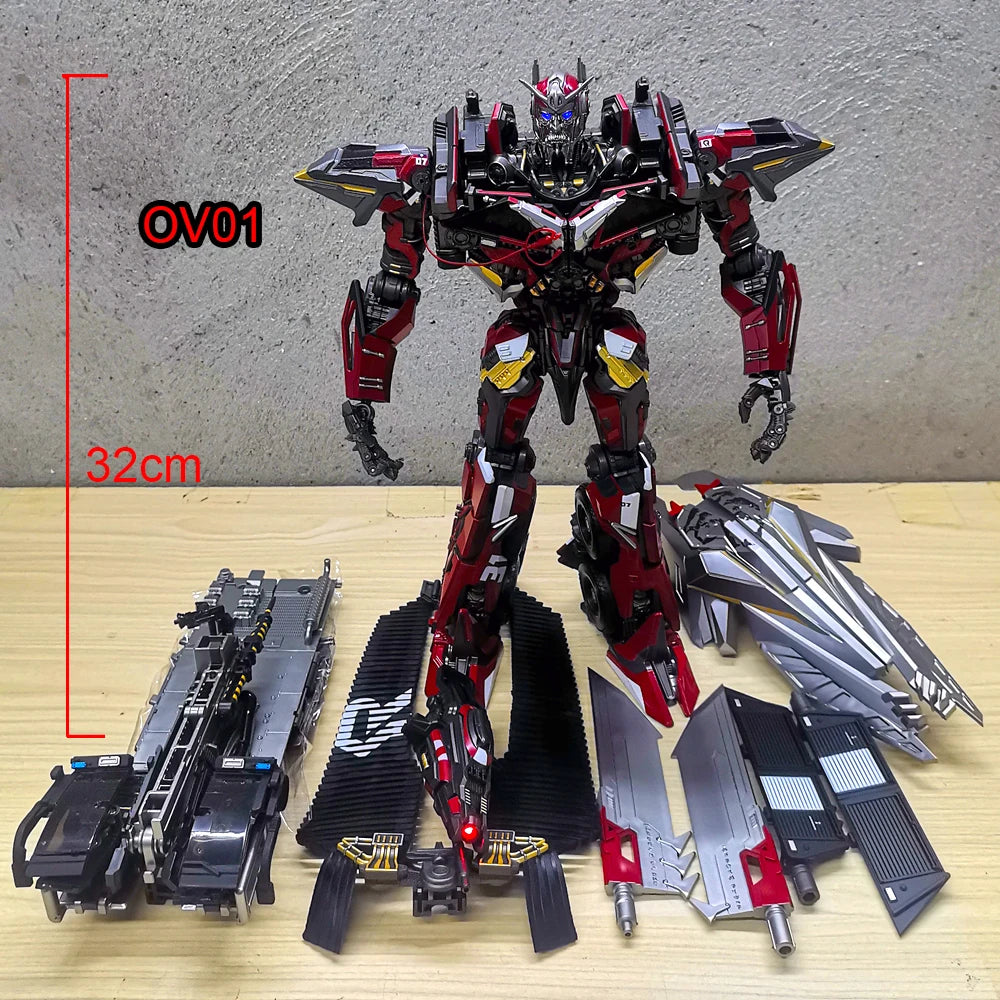 OV01 Sentinel Prime LS03 OP Commander LS06 Galvatron Transformation Toys Fire Engine Truck Model Action Figure Deformation Robot