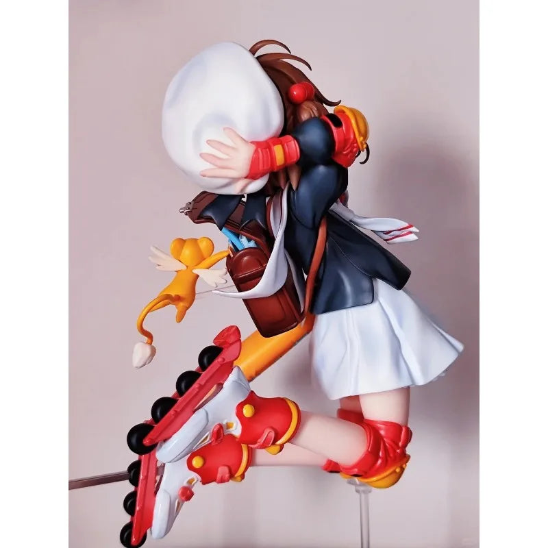 24-hour Shipping Action Figure Cardcaptor Sakura Kinomoto Sakura Statue Anime Figure Collectible Model Toys Decoration Gift