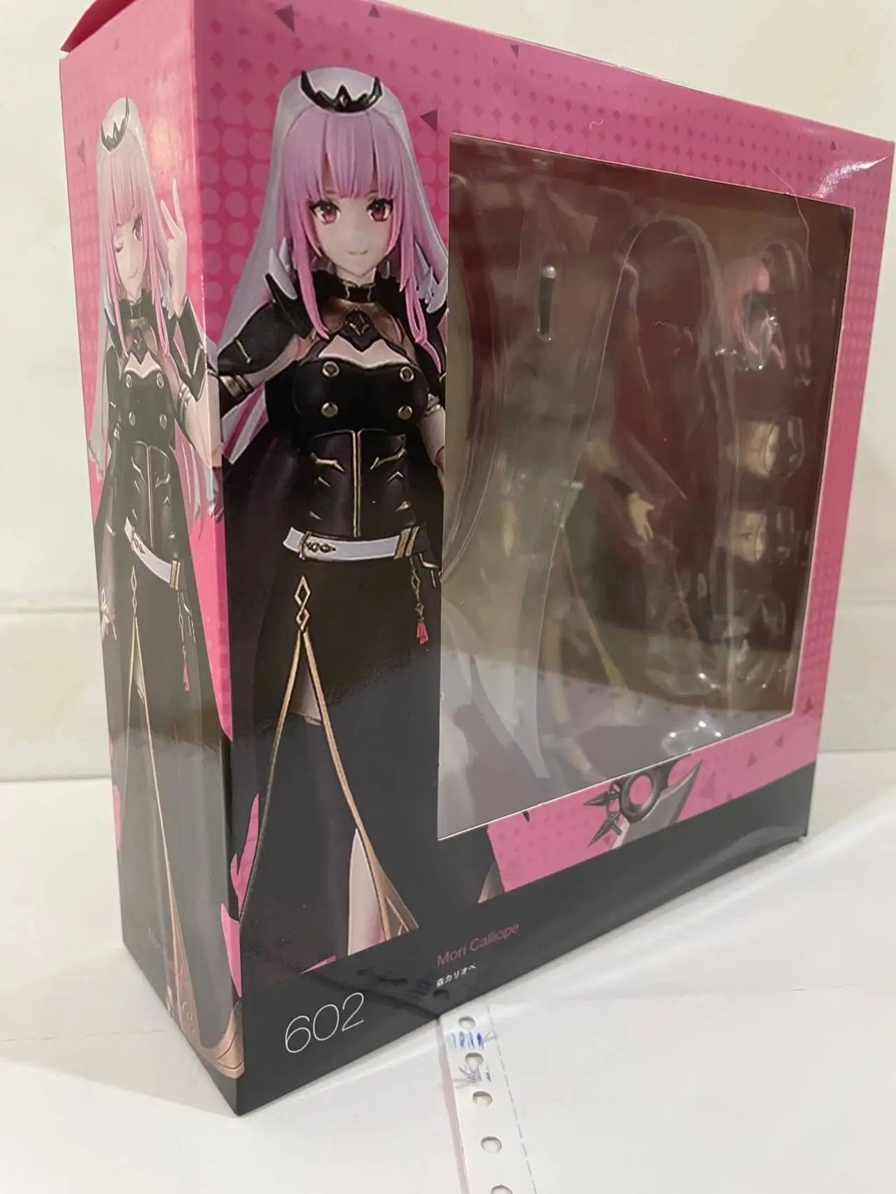 Figma 602 Max Factory Figma Hololive Death-sensei Mori Actionfigur Gemeinsame bewegliche Sammlungspuppe Geburtstagsgeschenk für Kinder