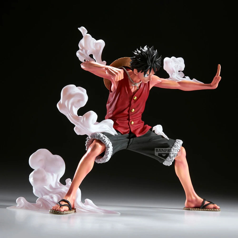 Original Banpresto ONE PIECE MAXIMATIC PLUS Monkey D. Luffy I Action Anime Figure Children's Collectible Model Ornaments