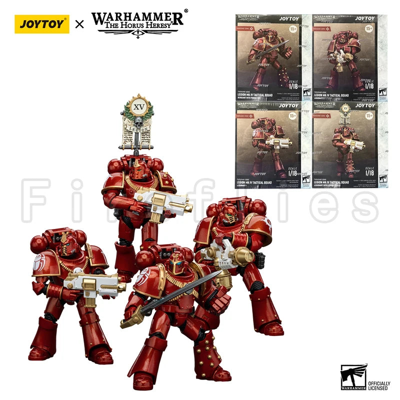 1/18 JOYTOY Action Figure The Horus Heresy Thousand Sons Legion MK IV Tactical Squad Khenetai Occult Cabal Librarian Consul