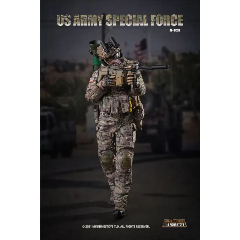 Mini Times Toys Original M028 1/6 Ratio of Troops US Army Special Forces Movable Finished Product Model Collectibles