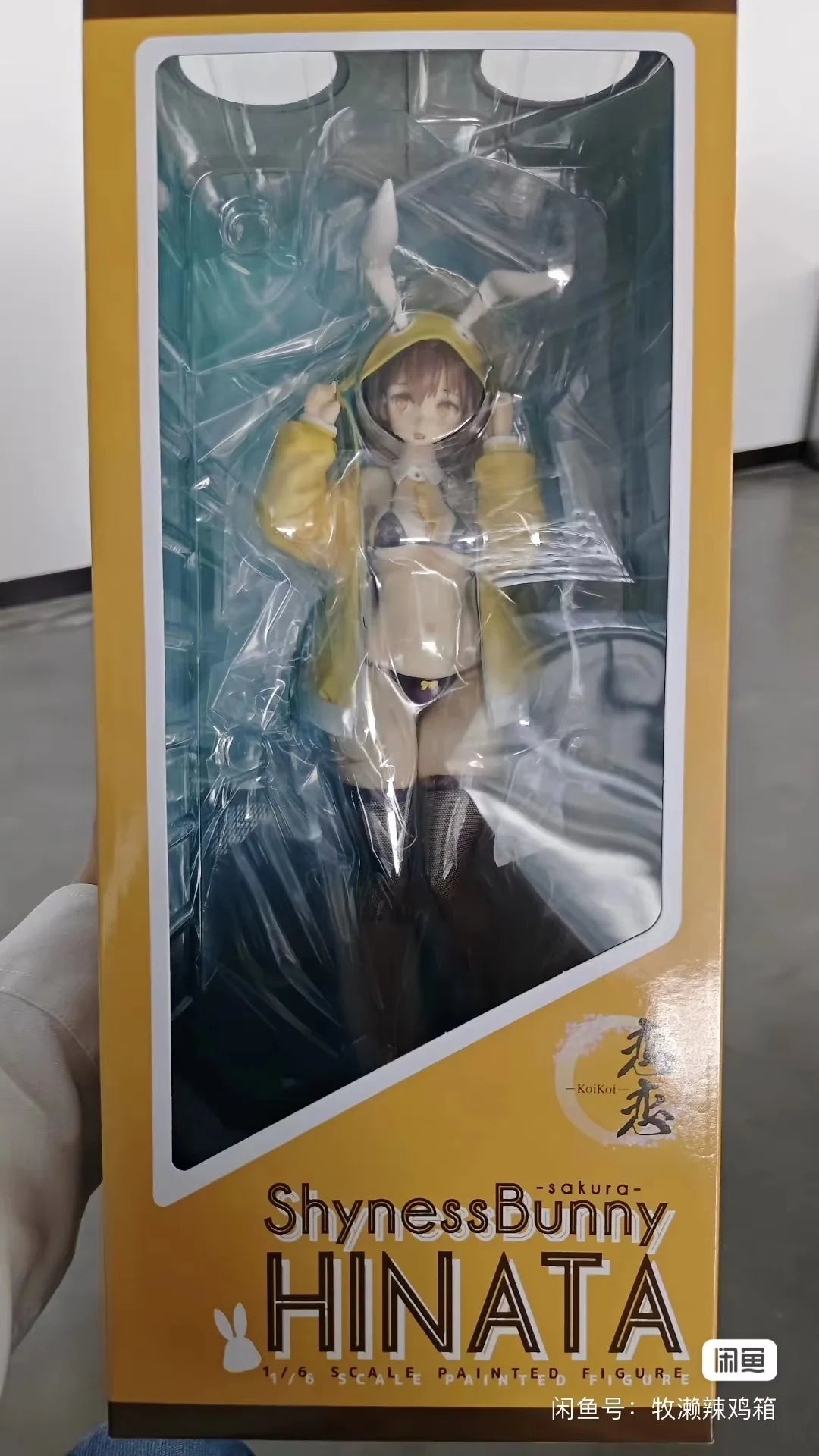 Hot Original Shyness Bunny Hinata 1/6 Koikoi Girls Toys Japanese Anime Pvc Action Figure Toy Game Collectible Model Doll