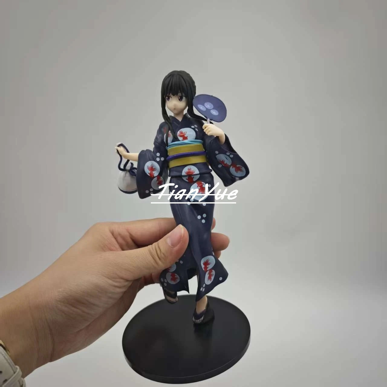 Lycoris Recoil Nishikigi Chisato and Takina Inoue Kimono Girl Action Figure Model Toy 20cm