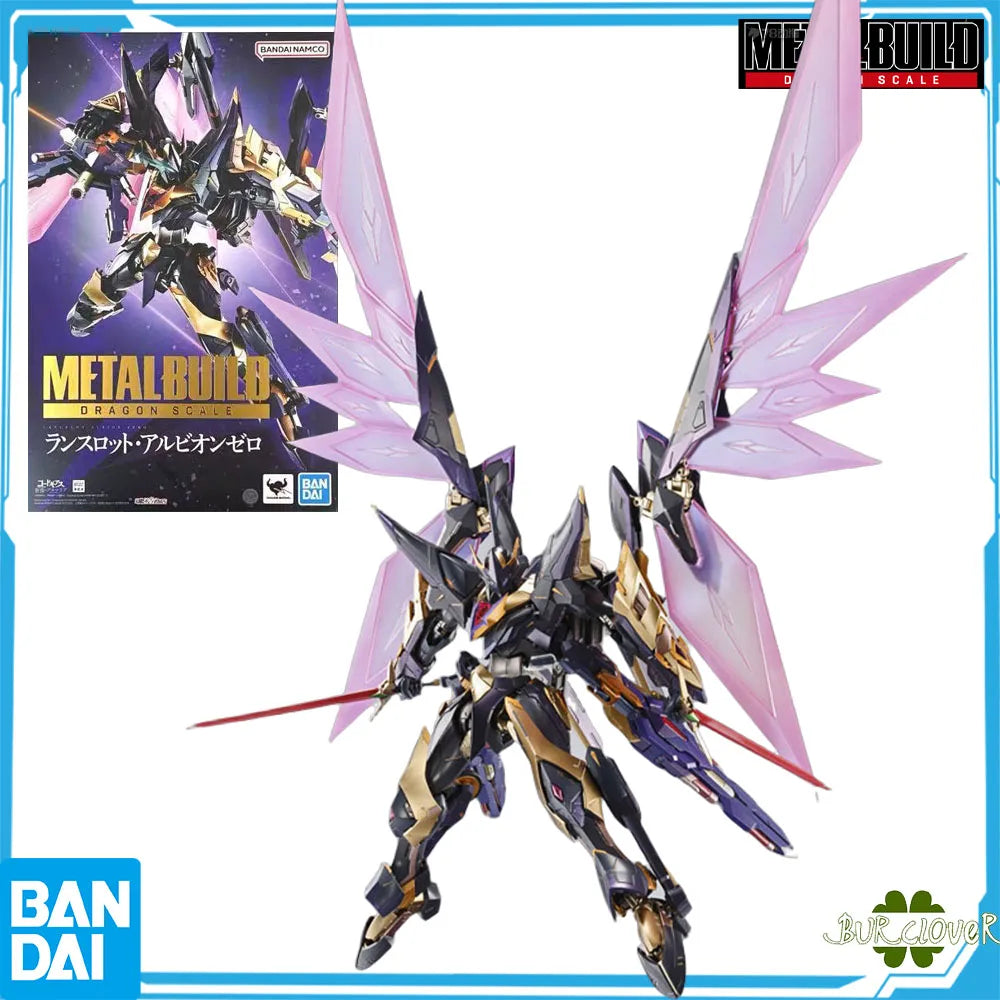 Bandai METAL BUILD DRAGON SCALE Lancelot Albion ZERO Lancelot Albion Premium Action Figure, Collectible Toys for Men and Kids