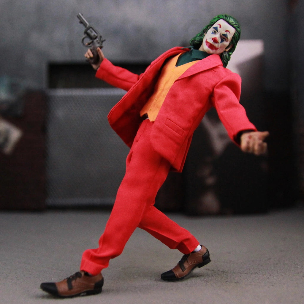 DCU The Joker 6" Action Figure Clown Face Joaquin Phoenix Todd Phillips Movie 1:12 one:12 Clothing Toys Doll Model