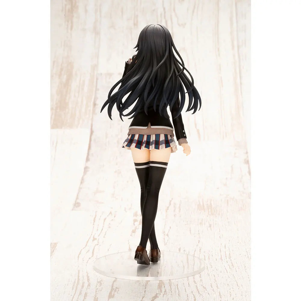 20CM Anime Yahari Ore no Seishun Love Comedy Figure Yukinoshita Yukino Standing School Uniform Anime Model Toy Gift Collection
