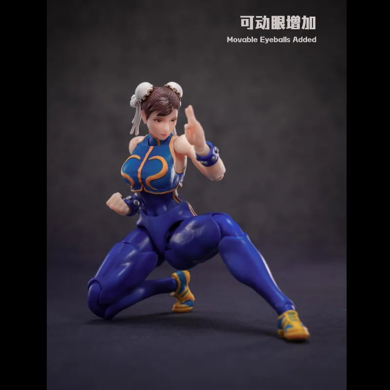 Xuanjuan Studio Original Fighting Girl Shanchuan Yue Studio Building Block Accessories 6-inch1/12Super Mobile Handheld Model Toy