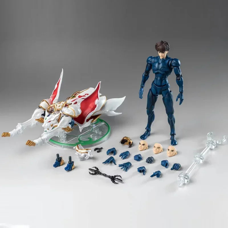 In Stock Tenkuu Senki Shurato Shura King Ippei Original Yolopark AMK PRO X Series Anime Action Figure Metal Armor Model Toy Gift